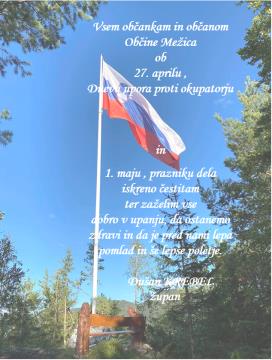 Čestitka 27.april-1.maj